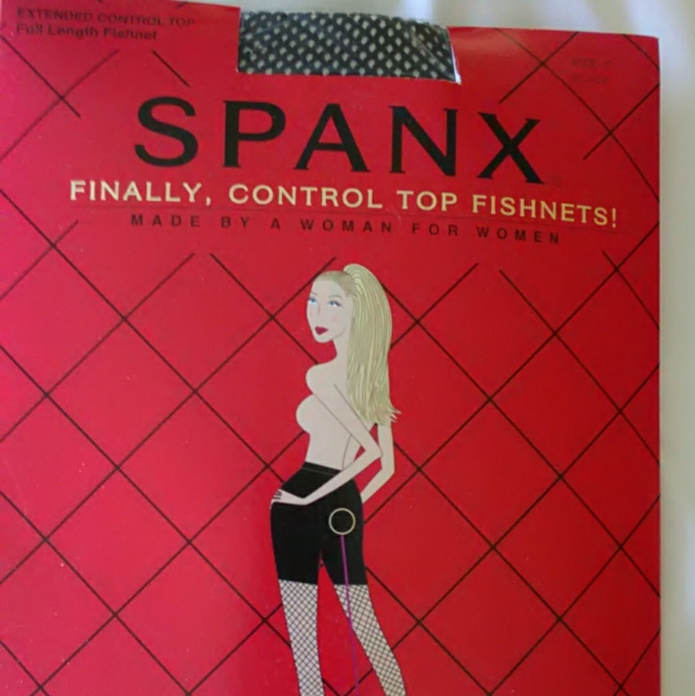 Fishnet Spanx control top